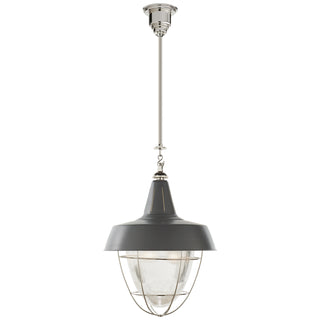 Visual Comfort Signature Canada - TOB 5042PN-G - Two Light Pendant - Henry - Polished Nickel