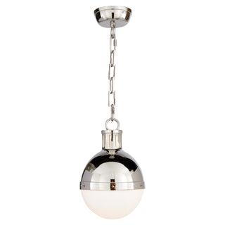 Visual Comfort Signature Canada - TOB 5062PN-WG - One Light Pendant - Hicks - Polished Nickel