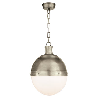 Visual Comfort Signature Canada - TOB 5063AN-WG - Two Light Pendant - Hicks - Antique Nickel