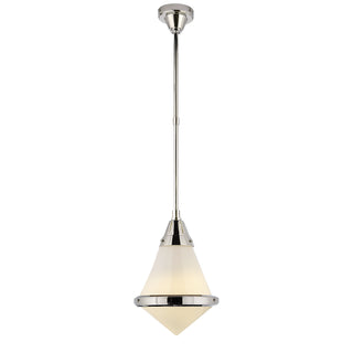 Visual Comfort Signature Canada - TOB 5155PN-WG - One Light Pendant - Gale - Polished Nickel