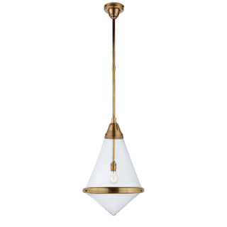 Visual Comfort Signature Canada - TOB 5156HAB-SG - One Light Pendant - Gale - Hand-Rubbed Antique Brass