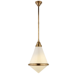 Visual Comfort Signature Canada - TOB 5156HAB-WG - One Light Pendant - Gale - Hand-Rubbed Antique Brass