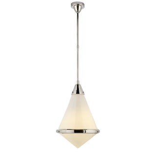 Visual Comfort Signature Canada - TOB 5156PN-WG - One Light Pendant - Gale - Polished Nickel