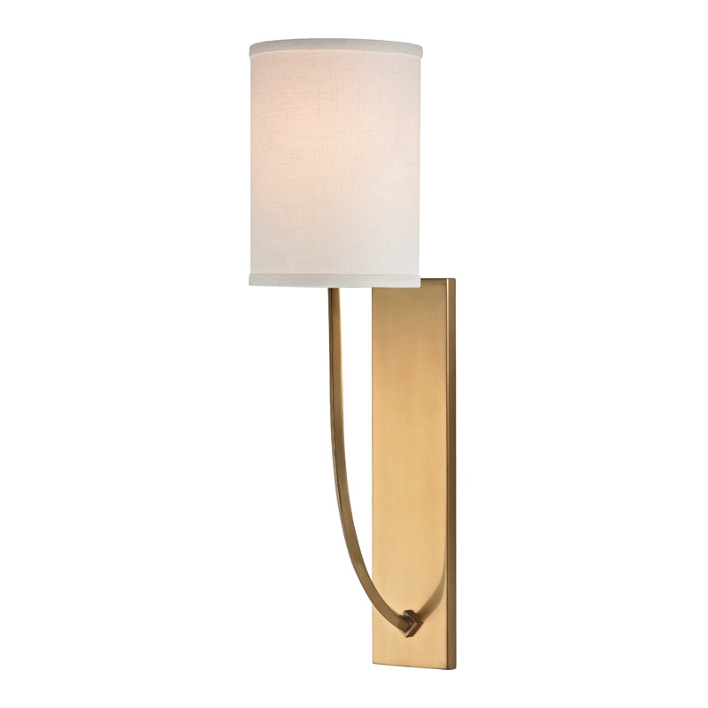Hudson Valley Canada - 731-AGB - One Light Wall Sconce - Colton - Aged Brass