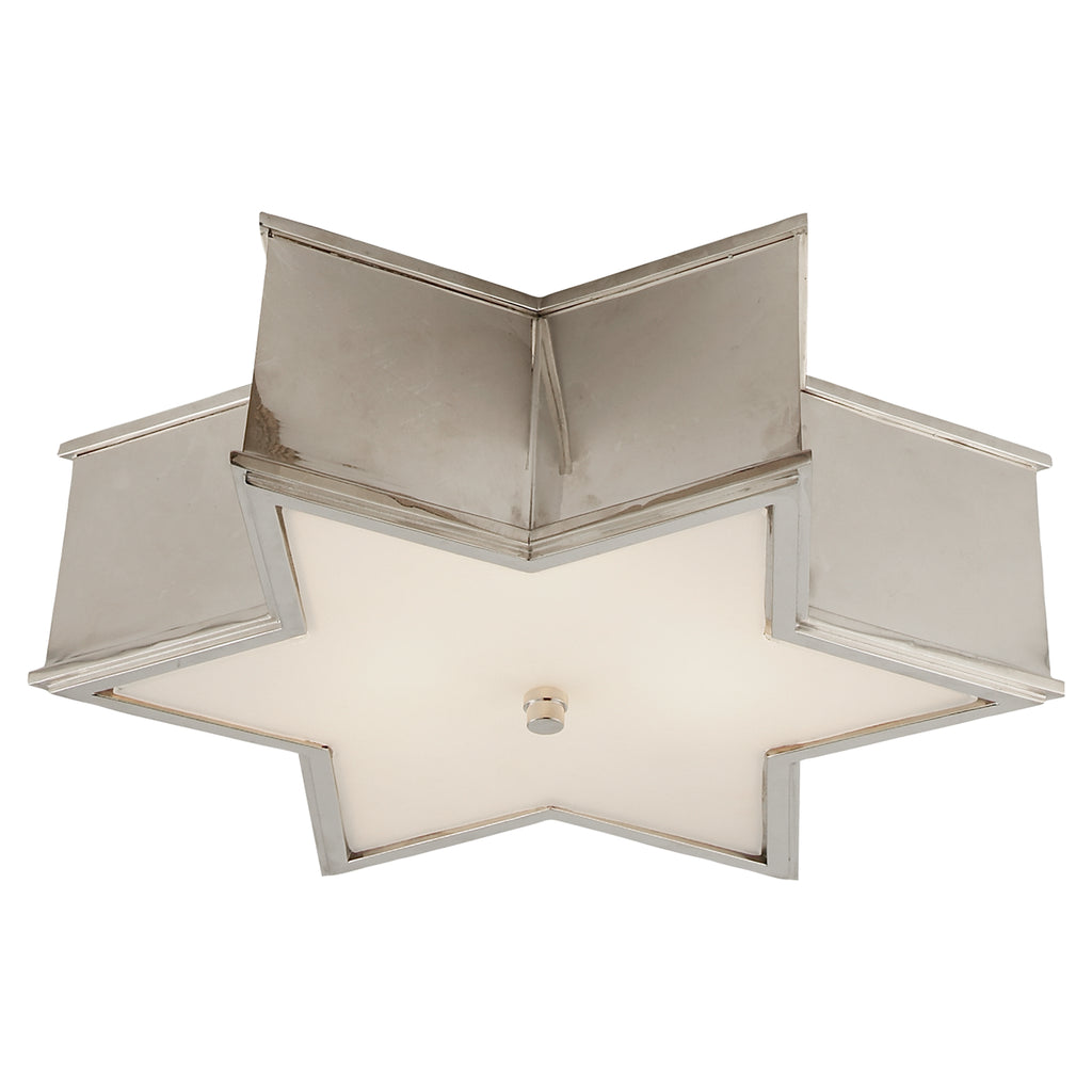 Visual Comfort Signature Canada - AH 4017PN-FG - Three Light Flush Mount - Sophia - Polished Nickel