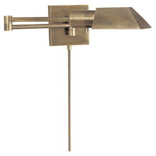 Visual Comfort Signature Canada - 82034 AN - One Light Swing Arm Wall Lamp - Vc Classic - Antique Nickel