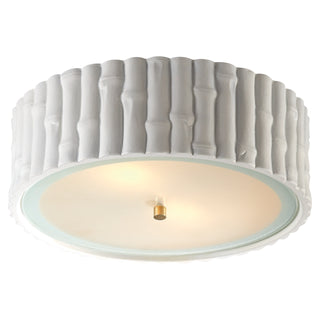 Visual Comfort Signature Canada - AH 4005WHT-FG - Three Light Flush Mount - Frank - Plaster White