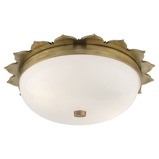 Visual Comfort Signature Canada - AH 4029NB-WG - Two Light Flush Mount - Rachel - Natural Brass