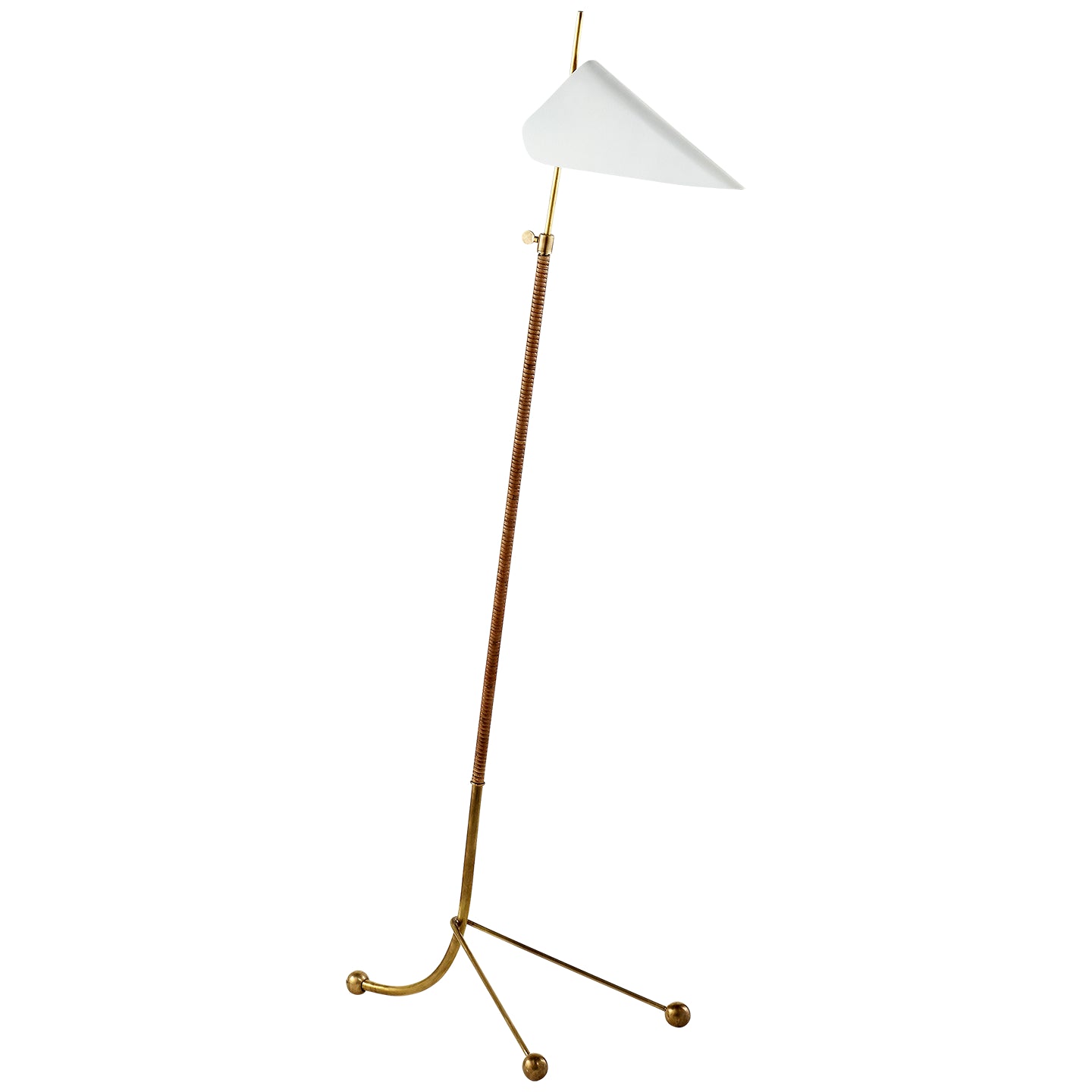 Visual Comfort Signature Canada - ARN 1014HAB-WHT - One Light Floor Lamp - Moresby - Plaster White