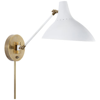Visual Comfort Signature Canada - ARN 2006WHT - One Light Wall Sconce - Charlton - Plaster White