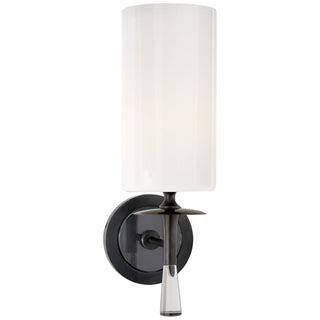 Visual Comfort Signature Canada - ARN 2018BZ/CG-WG - One Light Wall Sconce - Drunmore - Bronze with Crystal
