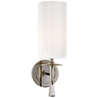Visual Comfort Signature Canada - ARN 2018PN/CG-WG - One Light Wall Sconce - Drunmore - Polished Nickel with Crystal