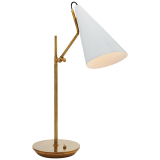 Visual Comfort Signature Canada - ARN 3010HAB-WHT - One Light Table Lamp - Clemente - Plaster White