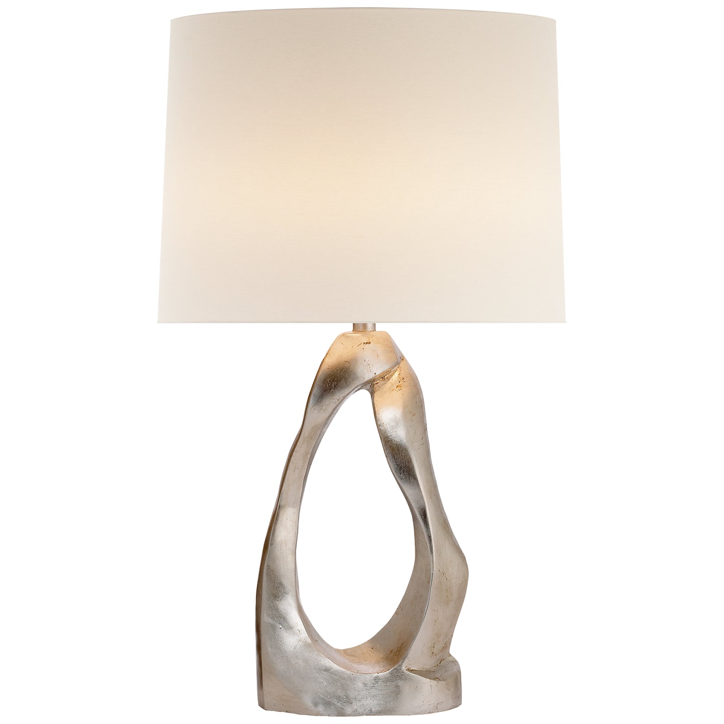 Visual Comfort Signature Canada - ARN 3100BSL-L - One Light Table Lamp - Cannes Table - Burnished Silver Leaf