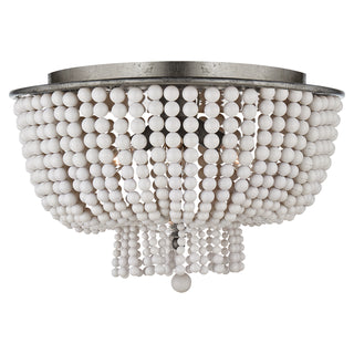 Visual Comfort Signature Canada - ARN 4102BSL-WG - Four Light Flush Mount - Jacqueline - Burnished Silver Leaf