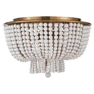Visual Comfort Signature Canada - ARN 4102HAB-WG - Four Light Flush Mount - Jacqueline - Hand-Rubbed Antique Brass