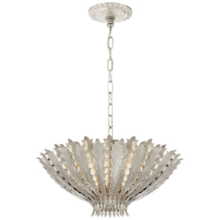 Visual Comfort Signature Canada - ARN 5001BSL - Three Light Chandelier - Hampton - Burnished Silver Leaf