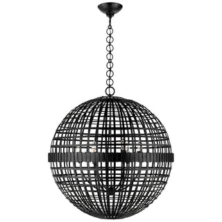 Visual Comfort Signature Canada - ARN 5002AI - Six Light Lantern - Mill - Aged Iron