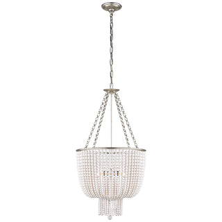 Visual Comfort Signature Canada - ARN 5102BSL-WG - Four Light Chandelier - Jacqueline - Burnished Silver Leaf