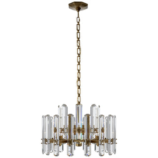 Visual Comfort Signature Canada - ARN 5124HAB-CG - 12 Light Chandelier - Bonnington - Hand-Rubbed Antique Brass