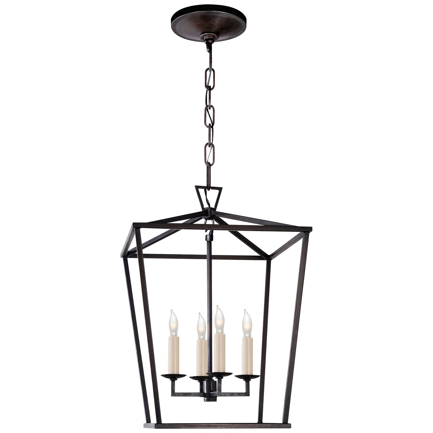 Visual Comfort Signature Canada - CHC 2164AI - Four Light Lantern - Darlana - Aged Iron
