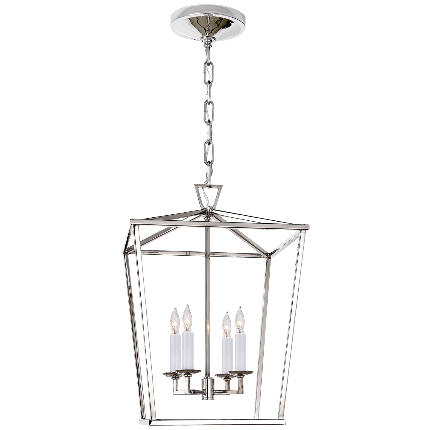 Visual Comfort Signature Canada - CHC 2164PN - Four Light Lantern - Darlana - Polished Nickel