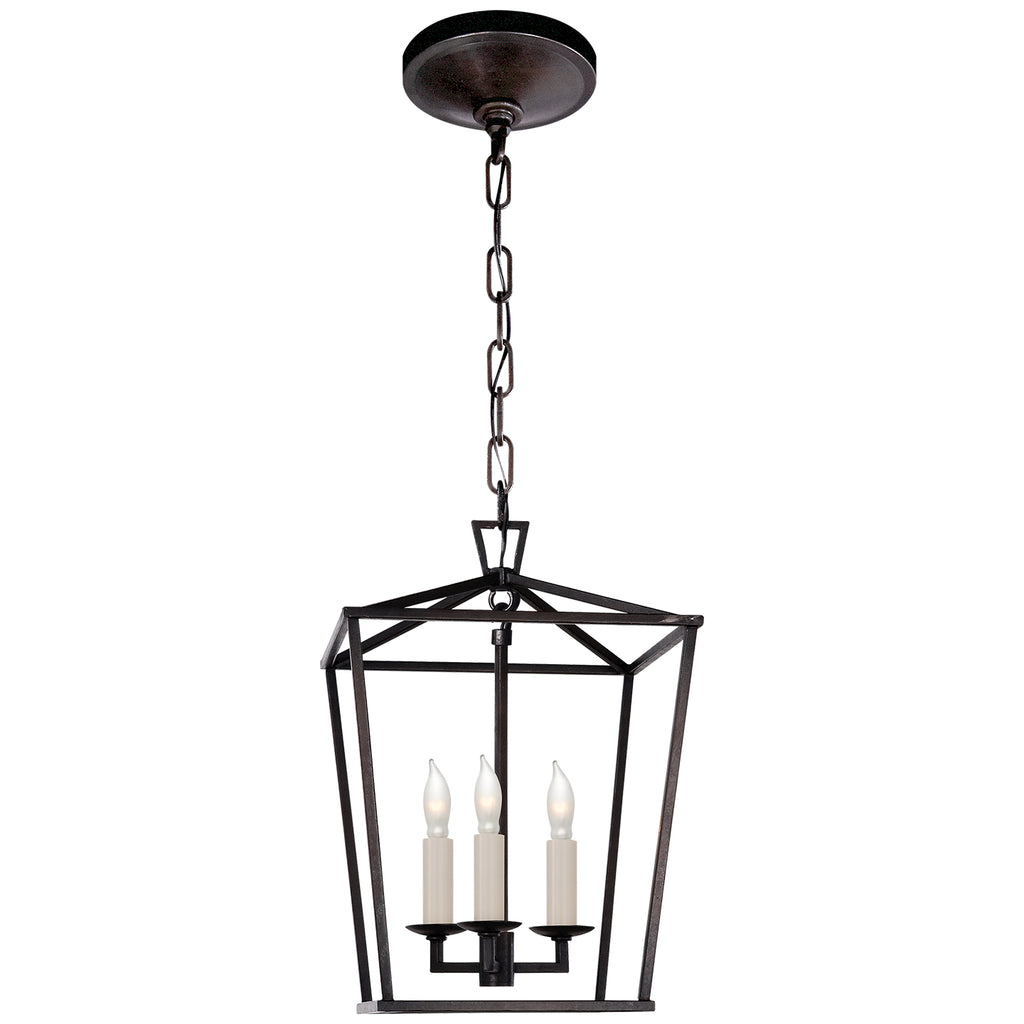 Visual Comfort Signature Canada - CHC 2175AI - Three Light Lantern - Darlana - Aged Iron