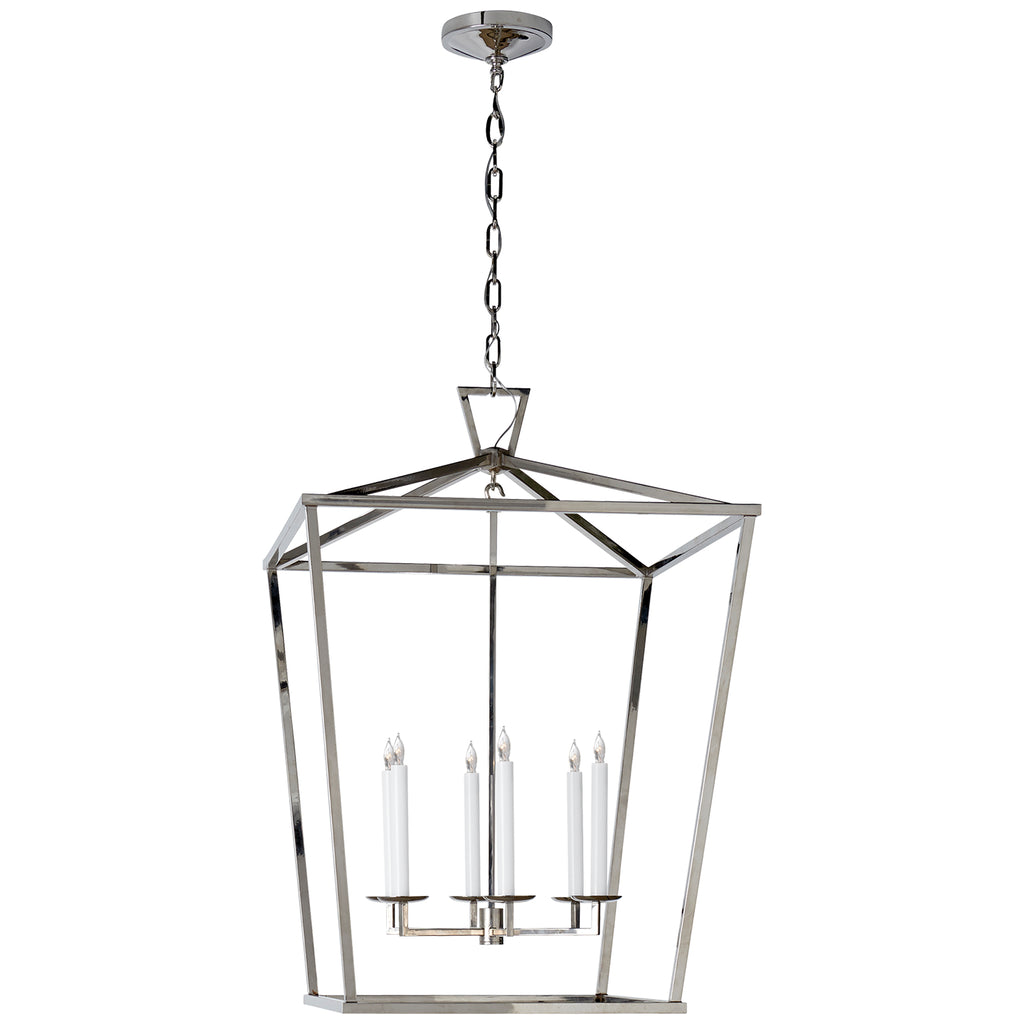 Visual Comfort Signature Canada - CHC 2177PN - Six Light Lantern - Darlana - Polished Nickel