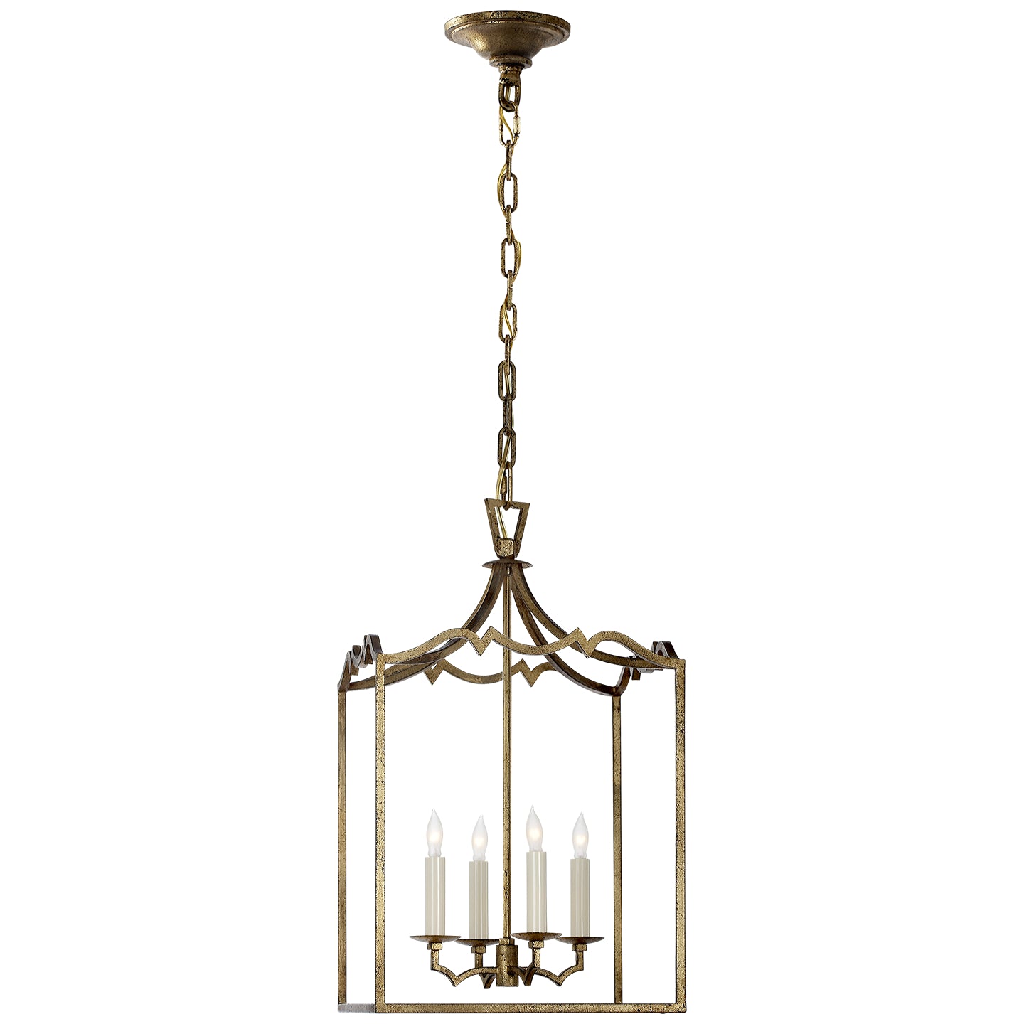 Visual Comfort Signature Canada - CHC 2180GI - Four Light Lantern - Darlana Fancy - Gilded Iron