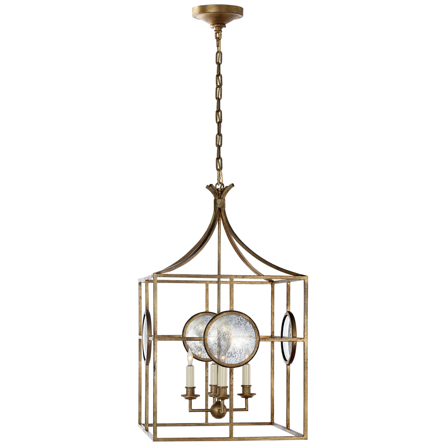 Visual Comfort Signature Canada - CHC 2186GI - Four Light Lantern - Gramercy - Gilded Iron