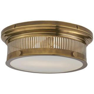 Visual Comfort Signature Canada - CHC 4391AB-WG - Two Light Flush Mount - Alderly - Antique-Burnished Brass