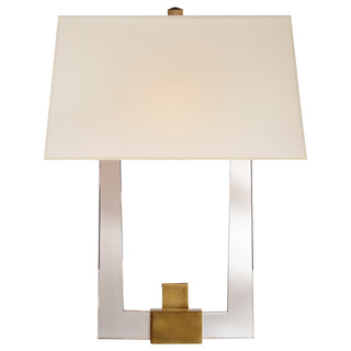 Visual Comfort Signature Canada - CHD 2957CG/AB-S - Two Light Wall Sconce - Edwin - Crystal with Brass