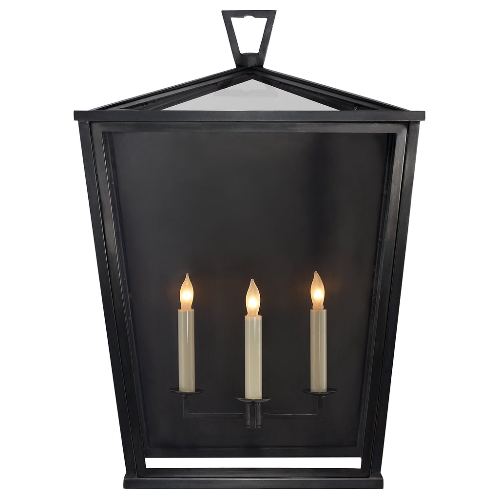 Visual Comfort Signature Canada - CHO 2041BZ - Three Light Wall Lantern - Darlana Outdoor - Bronze