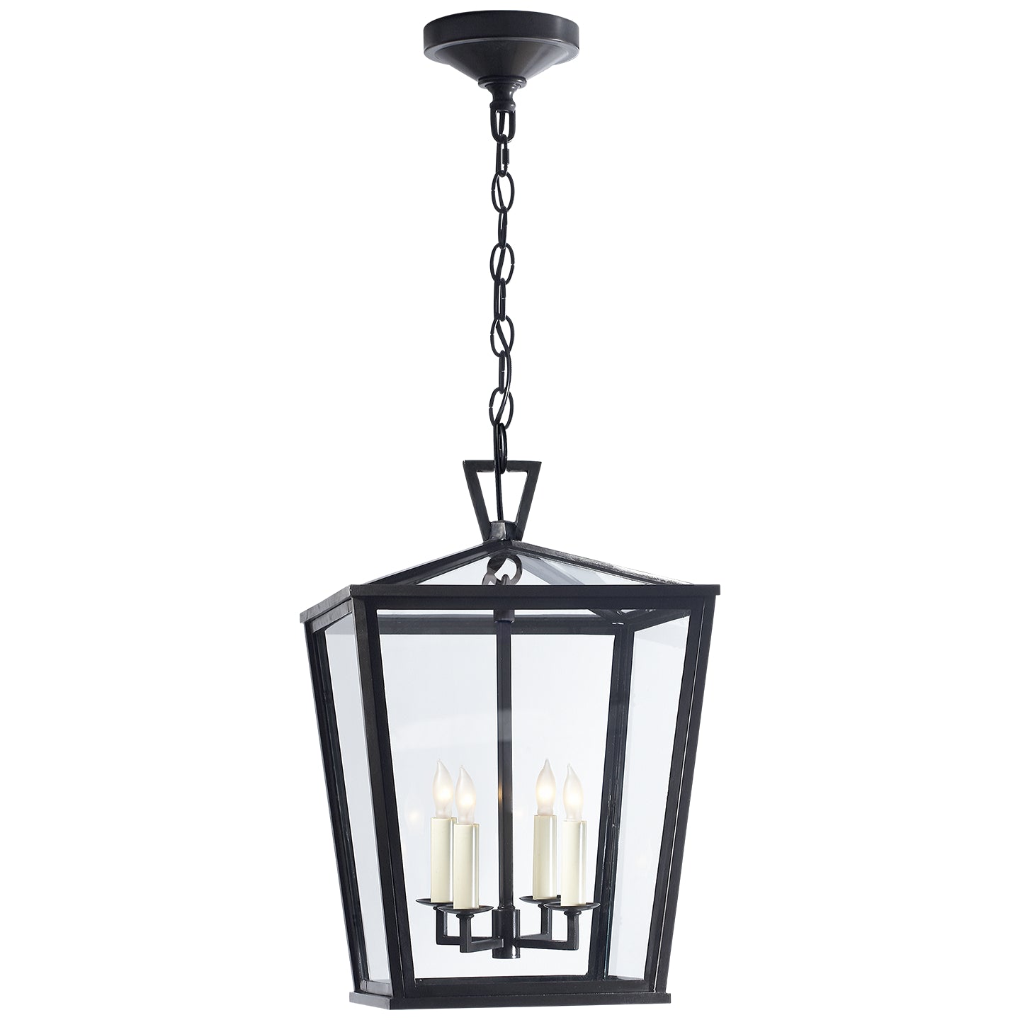 Visual Comfort Signature Canada - CHO 5084BZ - Four Light Hanging Lantern - Darlana Outdoor - Bronze