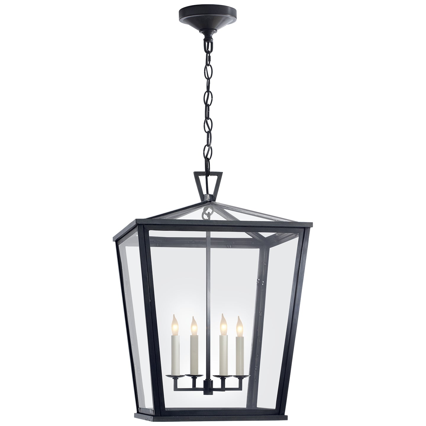Visual Comfort Signature Canada - CHO 5085BZ - Four Light Hanging Lantern - Darlana Outdoor - Bronze