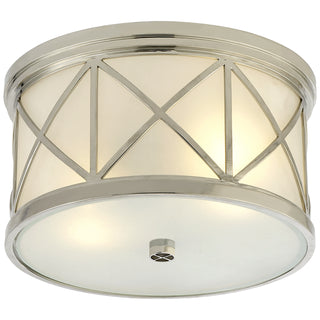 Visual Comfort Signature Canada - SK 4010PN-FG - Two Light Flush Mount - Montpelier - Polished Nickel