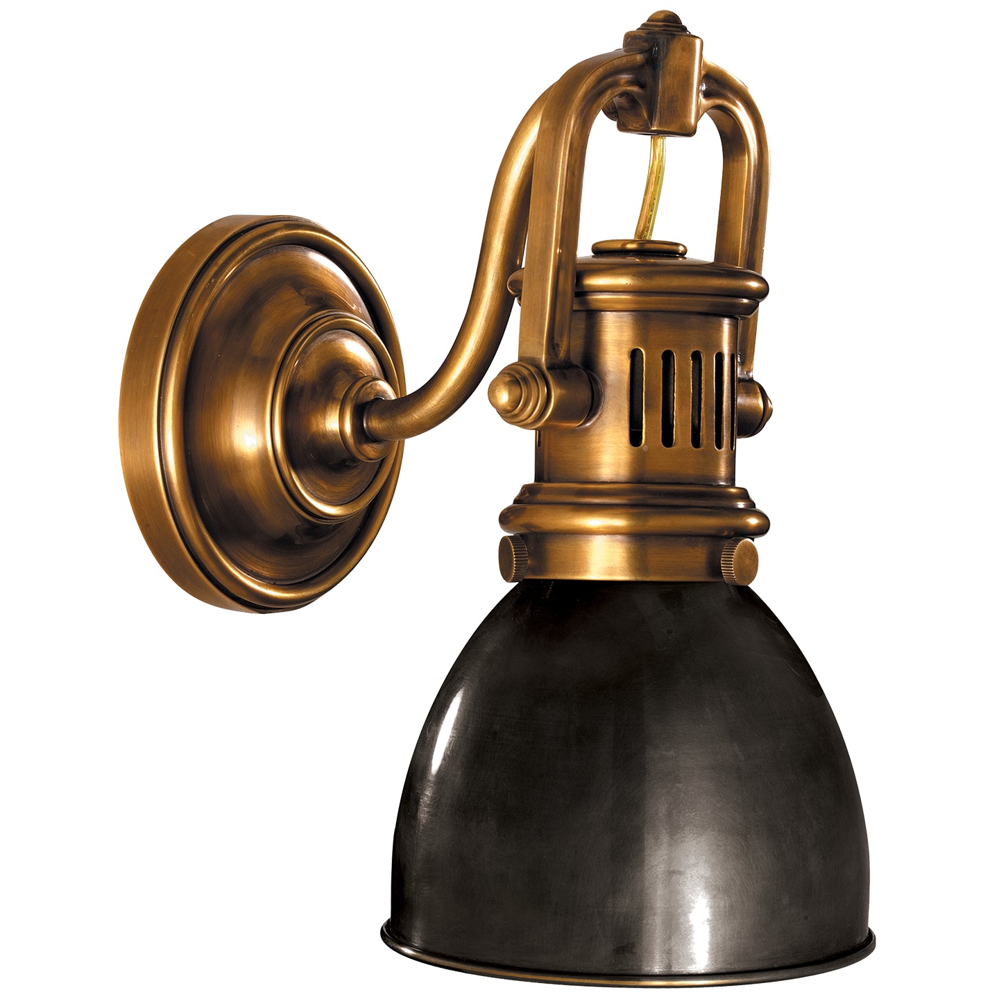 Visual Comfort Signature Canada - SL 2975HAB-BZ - One Light Wall Sconce - Yoke - Hand-Rubbed Antique Brass