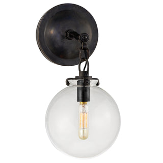 Visual Comfort Signature Canada - TOB 2225BZ/G4-CG - One Light Wall Sconce - Katie Globe - Bronze