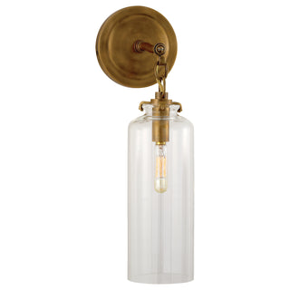 Visual Comfort Signature Canada - TOB 2225HAB/G3-CG - One Light Wall Sconce - Katie Cylider - Hand-Rubbed Antique Brass