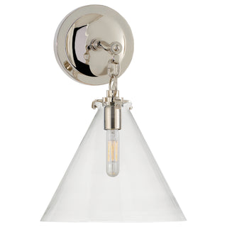 Visual Comfort Signature Canada - TOB 2225PN/G6-CG - One Light Wall Sconce - Katie Conical - Polished Nickel