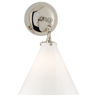 Visual Comfort Signature Canada - TOB 2225PN/G6-WG - One Light Wall Sconce - Katie Conical - Polished Nickel