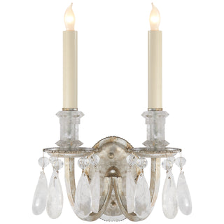 Visual Comfort Signature Canada - TOB 2236BSL - Two Light Wall Sconce - Elizabeth - Burnished Silver Leaf