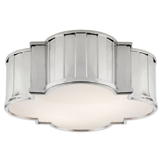 Visual Comfort Signature Canada - TOB 4131PN-WG - Four Light Flush Mount - Tilden - Polished Nickel