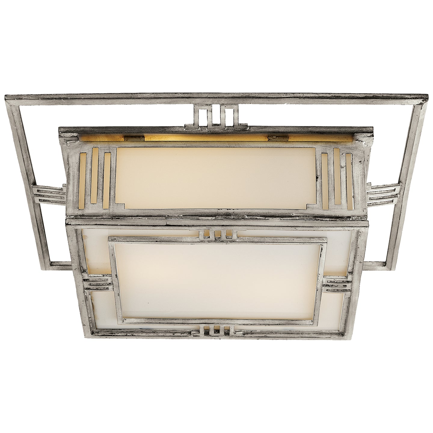 Visual Comfort Signature Canada - TOB 4220BSL - Two Light Flush Mount - Enrique - Burnished Silver Leaf