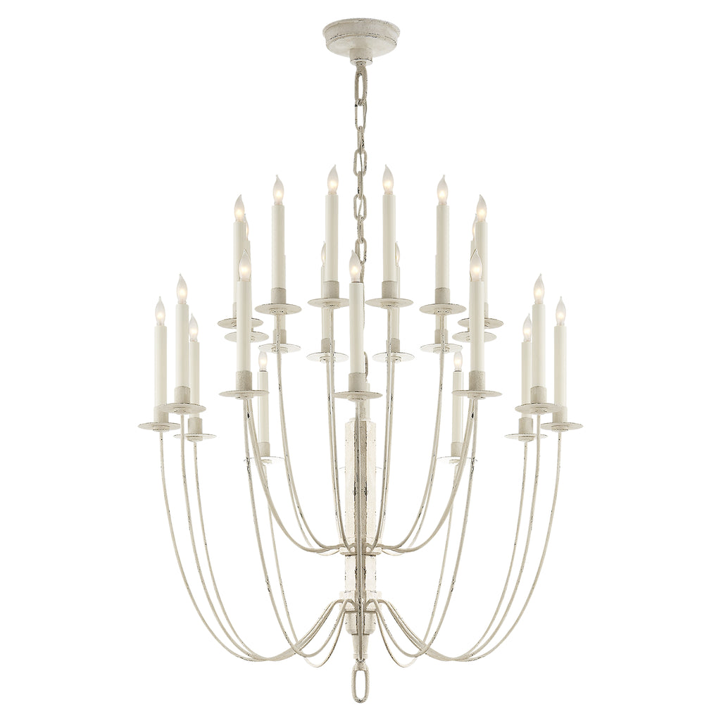 Visual Comfort Signature Canada - TOB 5205BW - 24 Light Chandelier - Erika - Belgian White
