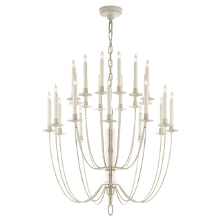 Visual Comfort Signature Canada - TOB 5205BW - 24 Light Chandelier - Erika - Belgian White