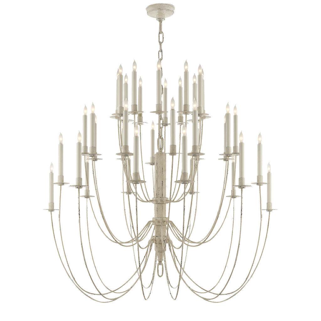 Visual Comfort Signature Canada - TOB 5206BW - 36 Light Chandelier - Erika - Belgian White