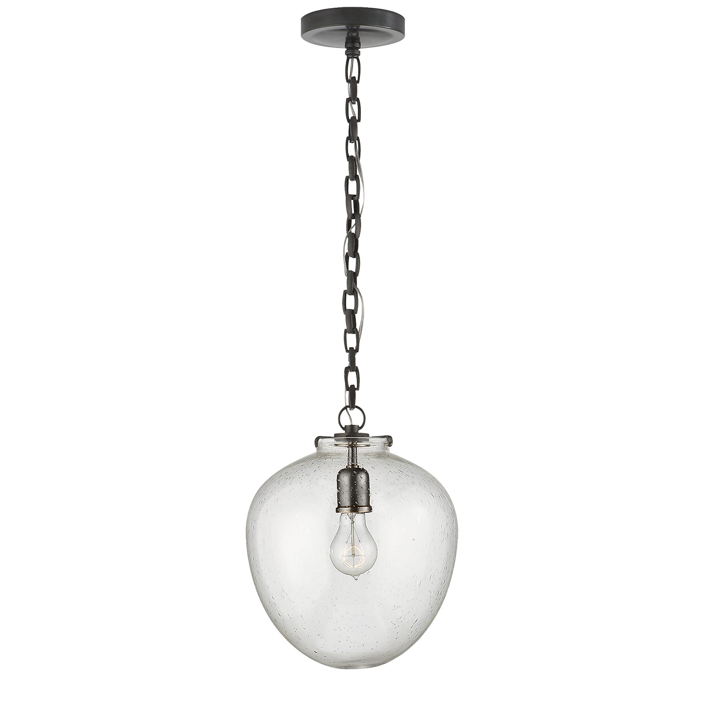 Visual Comfort Signature Canada - TOB 5226BZ/G2-SG - One Light Pendant - Katie Acorn - Bronze