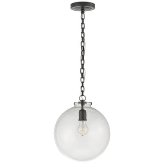 Visual Comfort Signature Canada - TOB 5226BZ/G4-CG - One Light Pendant - Katie Globe - Bronze