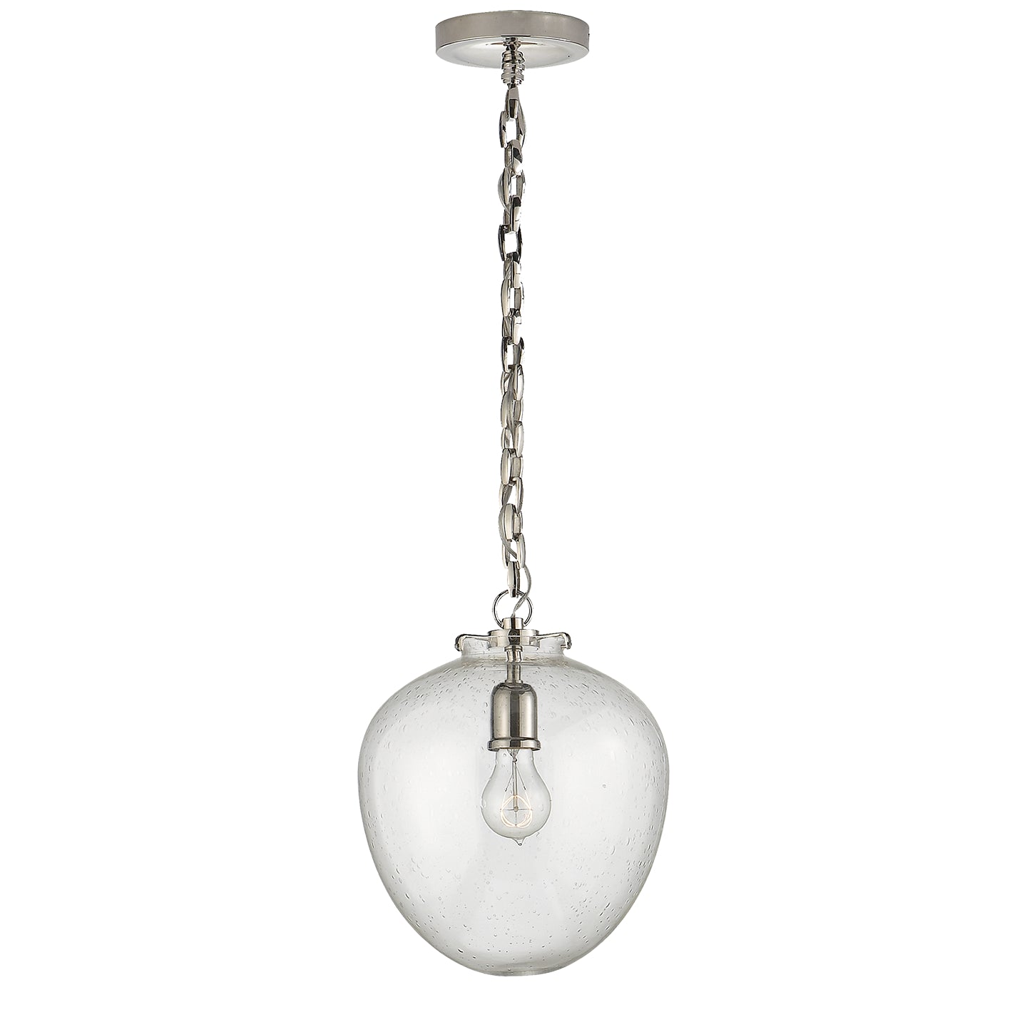 Visual Comfort Signature Canada - TOB 5226PN/G2-SG - One Light Pendant - Katie Acorn - Polished Nickel